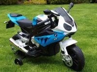 Дитячий електро-мотоцикл BMW JT 528 світло фар та звук двигуна