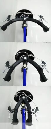 Велосипед дитячий двоколісний MARS-18 Синій дискові гальма колеса 18 дюймів