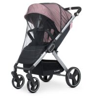 Універсальна москітна сітка на коляску EL CAMINO ME 1062 Black чорна