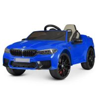 Дитячий електромобіль машина Bambi 4791EBLR-4 BMW M5 з шкіряним сидінням / Автомобіль на ЄВА колесах /синій**