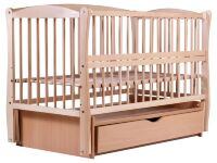 Ліжко Babyroom Еліт маятник, ящик, відкидний пліч DEMYO-5 бук світлий (натуральний)