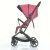 Дитяча прогулянкова коляска El Camino 1099 Lyra з чохлом на ніжки Rose