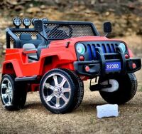 Дитячий електромобіль джип Bambi Racer 4WD M 3237EBLR-3 Jeep USB,MP3 / червоний