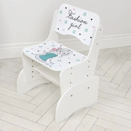 Дитяча парта растишка Bambi B 2071-20 Париж рожевий