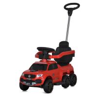Дитяча машинка каталка-толокар M 5900EL-3 з батьківською ручкою та бампером, MP3, USB, шкіряне сидіння