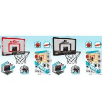 Дитяче баскетбольне кільце MR 1324 електронне табло, звук, сітка, м'яч, насос 2 кольори