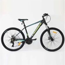 Велосипед спортивний алюмінієвий Crosser Ultra 26" Shimano рама 17 дюймів Сірий