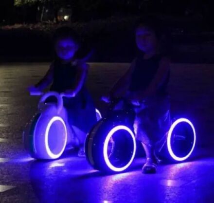 Беговел велобіг від толокар дитячий PROFI KIDS дитячий колеса 14 дюймів M 5467-3 синій