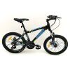 Алюмінієвий дитячий двоколісний велосипед PROFI 20 дюймів G20OPTIMAL A20.1 SHIMANO / колір чорно(мат)-блакитний