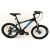 Алюмінієвий дитячий двоколісний велосипед PROFI 20 дюймів G20OPTIMAL A20.1 SHIMANO / колір чорно(мат)-блакитний