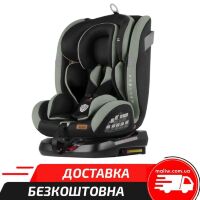 Автокрісло дитяче TILLY Bliss T-535 Olive Green група 0+1+2+3 ISOFIX з поворотом зелене