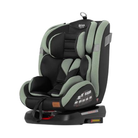 Автокрісло дитяче TILLY Bliss T-535 Olive Green група 0+1+2+3 ISOFIX з поворотом зелене