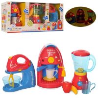 Дитячий ігровий набір Побутової техніки QF2578 Блендер Міксер Кавоварка / звук і світло**