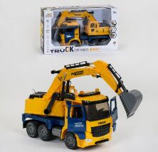 Екскаватор музичний H 998-40 на інерції зі світловими та звуковими ефектами