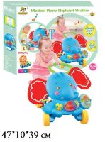 Каталка-ходунки-ігровий центр "Слоненя" BY-A162 Каталка-ходунки-ігровий центр "Слоненя" BY-A162