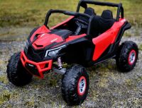 Дитячий двомісний електромобіль Джип Баггі BAMBI M 4567 EBLR-3 на EVA колесах/червоний**