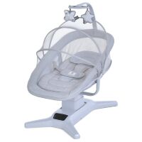 Дитячий заколисуючий центр 2в1 Mastela 8301 музичний 7 режимів заколисування білий