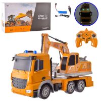 Будівельна техніка на р/к 623-2S Екскаватор на акумуляторі / радіокеруванні / поворот кузова на 360