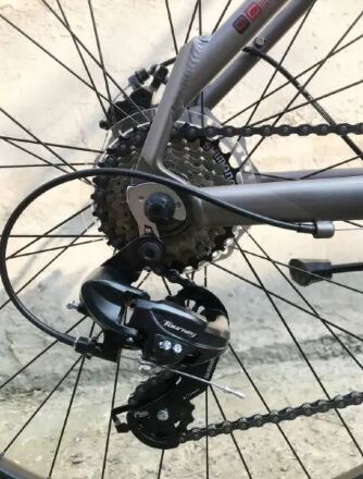 Велосипед спортивний алюмінієвий Crosser Ultra 26" Shimano рама 17 дюймів Сірий