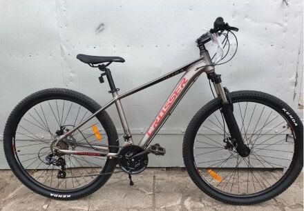 Велосипед спортивний алюмінієвий Crosser Ultra 26" Shimano рама 17 дюймів Сірий