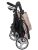 Коляска прогулочная CARRELLO Connect CRL-5502 Cotton Beige для двійні в льоні