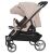 Коляска прогулочная CARRELLO Connect CRL-5502 Cotton Beige для двійні в льоні
