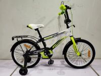 Двоколісний дитячий велосипед PROFI 18 дюймів SY1854 Inspirer чорно-біло-салатовий **