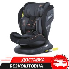 Дитяче автокрісло EL Camino 1117 I-CON Melange Midnight Gray від 40-150 см