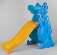 Дитяча гірка Pilsan 06-198 "Dino slide" складна жовто-блакитна Дитяча гірка Pilsan 06-198 "Dino slide" складна жовто-блакитна