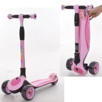 Самокат дитячий триколісний складаний iTrike JR 3-060-25-P MAXI рожевий**