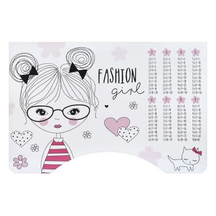 Дитяча парта растишка Bambi B 2071-20 Париж рожевий