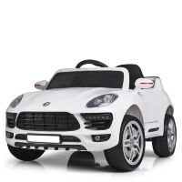Дитячий одномісний електромобіль Джип машина Bambi Racer M 3178EBLR-1 Porsche Macan / колір білий **