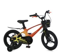 Дитячий велосипед PROFI 16 дюймів MB 161020-6 STELLAR магнієва рама та вилка, кошик, дискові гальма