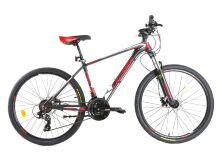 Спортивний гірський алюмінієвий велосипед 26д Crosser MT-036 Гідравліка Червоний