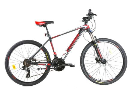Спортивний гірський алюмінієвий велосипед 26д Crosser MT-036 Гідравліка Червоний