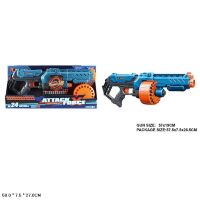 Іграшкова рушниця-бластер на м'яких кулях BT 332 з барабаном на 18 м'яких куль