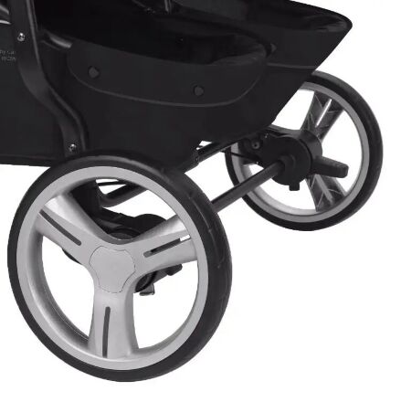 Коляска прогулочная CARRELLO Connect CRL-5502 Rock Gray для двійні в льоні