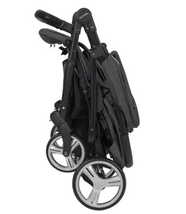 Коляска прогулочная CARRELLO Connect CRL-5502 Rock Gray для двійні в льоні