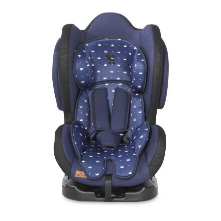 Дитяче автокрісло Lorelli (Bertoni) SIGMA + SPS 0-25 kg Dark Blue Crowns синє