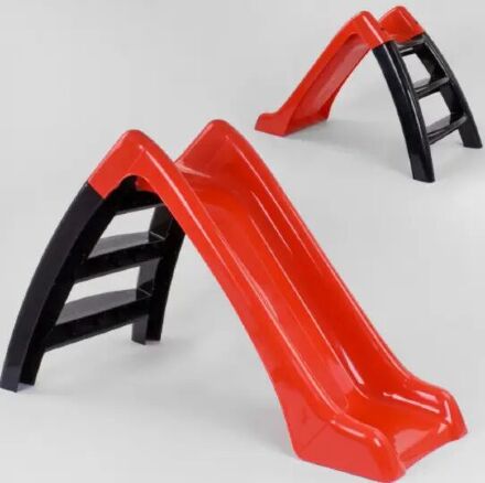 Дитяча гірка Pilsan Funny 06-167 червона з чорним пластикова