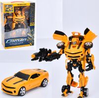 Робот трансформер автобот 35 см W8826A інтерактивний, машина Бамлбі (звук, світло)