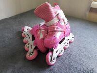 Дитячі ролики Рожеві Profi A10080-S розмір 31-34