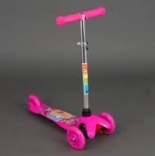 Самокат дитячий триколісний Mini 779-15 Barbie (Барбі) ***