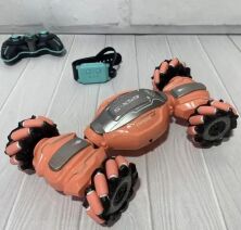 Дитяча машинка на радіокеруванні XB 1101 з підсвічуванням та сенсорним керуванням Аквамарин