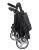 Коляска прогулочная CARRELLO Connect CRL-5502 Serious Black для двійні в льоні