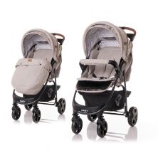 Коляска дитяча прогулянкова Lorelli DAISY Dark Grey Lighthouse темно-сіра