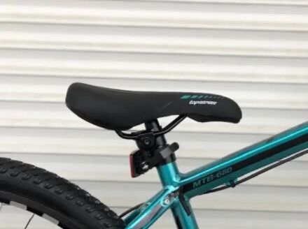 Спортивний велосипед TopRider колеса 29 дюймів 680 рама алюміній синій Original Shimano