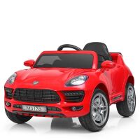 Дитячий одномісний електромобіль Джип машина Bambi Racer M 3178EBLR-3 Porsche Macan / колір червоний **