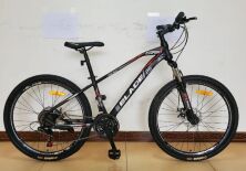Спортивний алюмінієвий велосипед Corso 69455 BLADE колеса 26 дюймів / обладнання Shimano/ 21 швидкість чорний