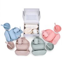 Набір дитячого силіконового посуду EL CAMINO ME 1172 Mix 5 кольорів